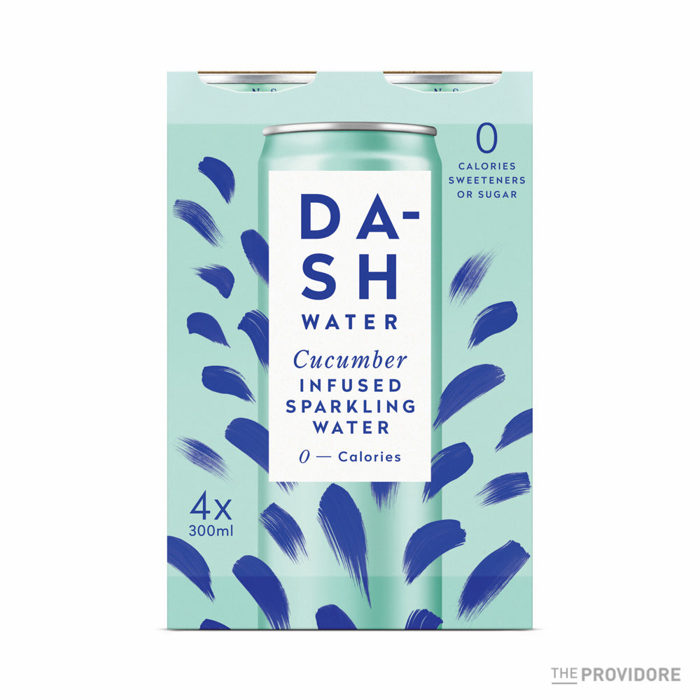 Dash Lemon Infused Sparkling Water 24 x 300ml