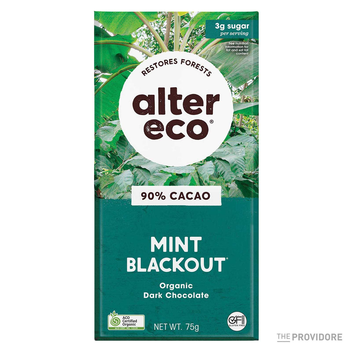 Alter Eco Mint Blackout Organic Dark Chocolate - 75g – The Providore